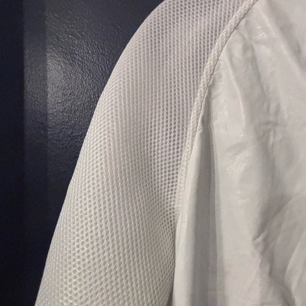 William Rast White Zip Up Bomber Jacket Size SP Streetwear - Picture 11 of 13